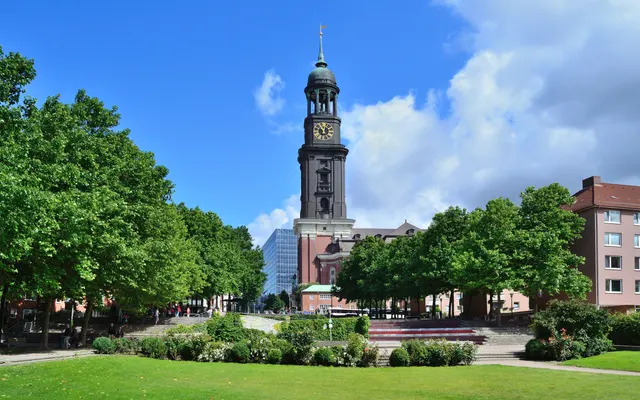 Main church St. Michaelis in Hamburg